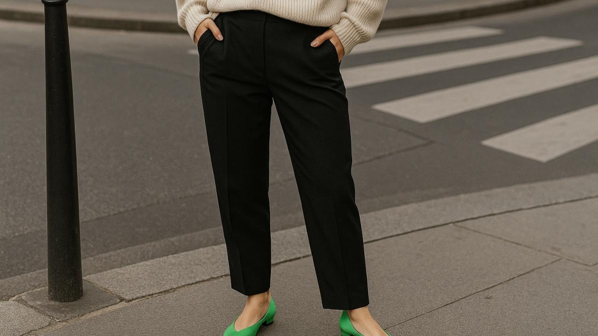 Брюки-морковки в уличном стиле