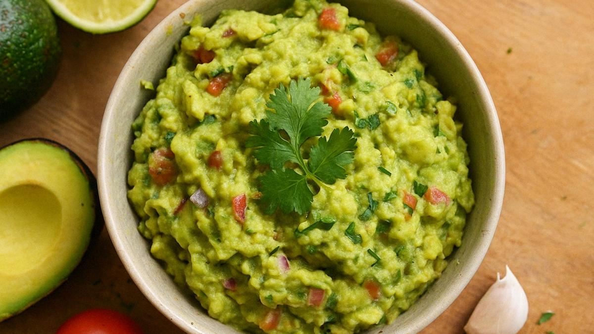 Гуакамоле с лаймом и кинзой Гуакамоле с лаймом и кинзой