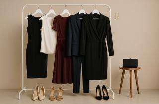 Стилисты перечислили материалы для праздничного гардероба: шёлк, бархат, сатин, трикотаж