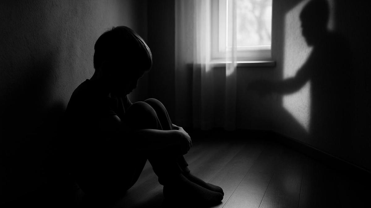 Ребенок в тени