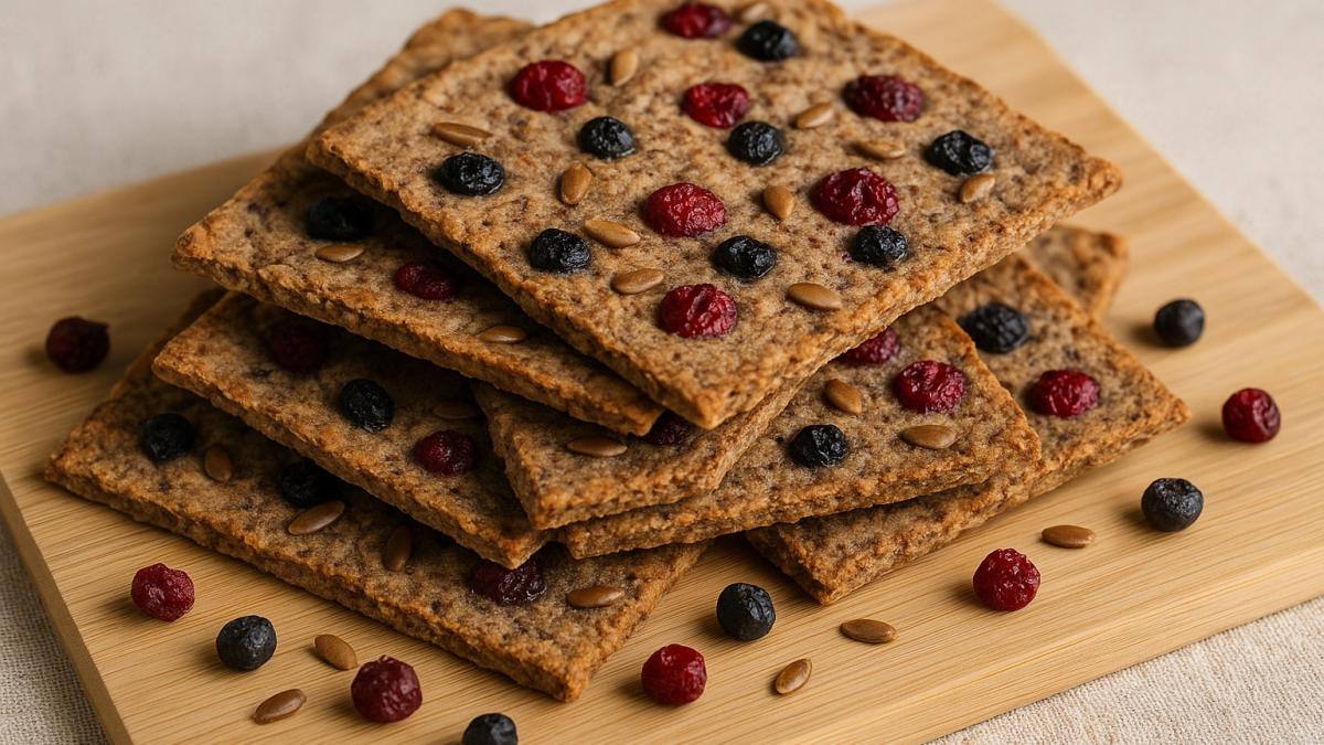 Хлебцы из муки дикорастущих злаков и ягод Хлебцы из муки дикорастущих злаков и ягод
