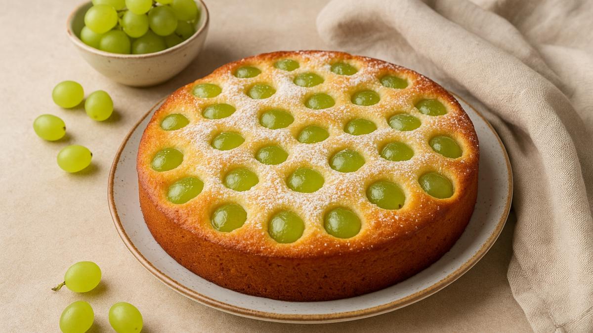 Виноградный пирог