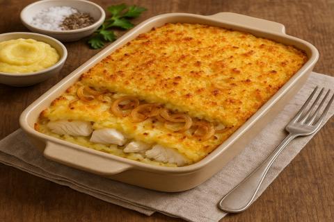 Эксперты: запеканка с треской и пюре — сезонное блюдо с мягким вкусом и пользой