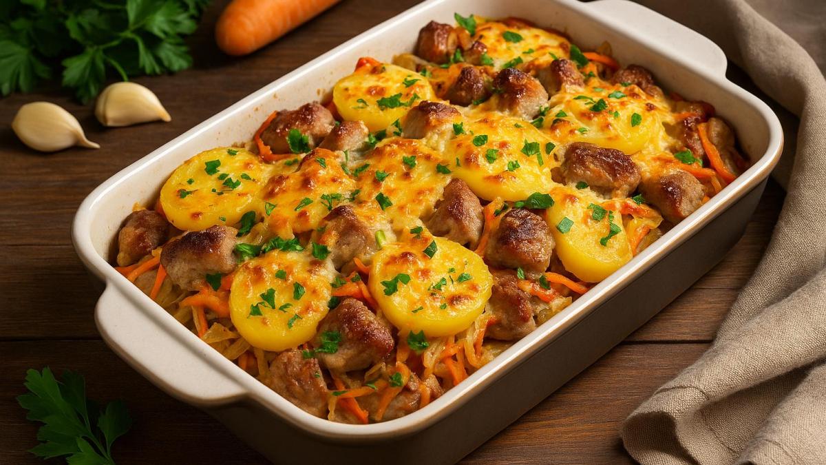 Мясо по-деревенски Мясо по-деревенски