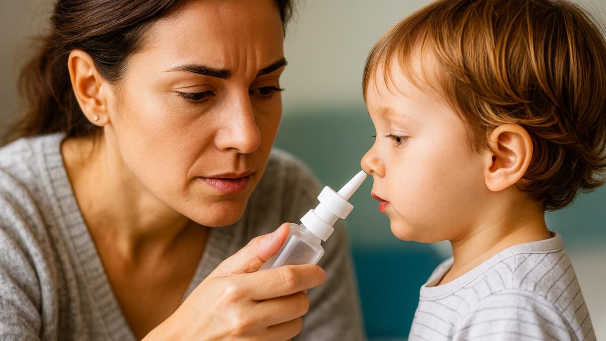 Лечение насморка у ребенка