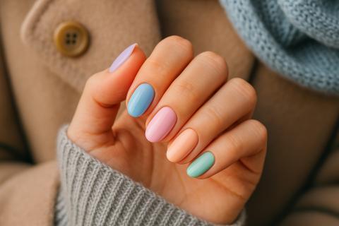 Byrdie: пастельные оттенки маникюра стали универсальным выбором сезона