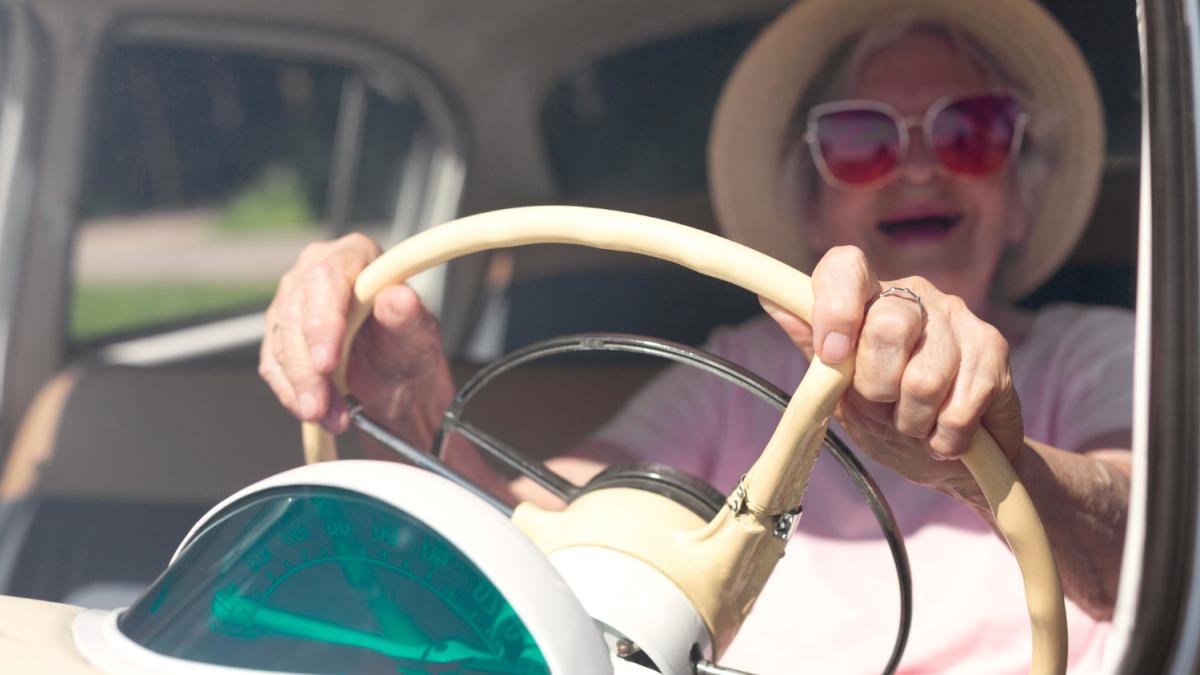 Пенсионер за рулем