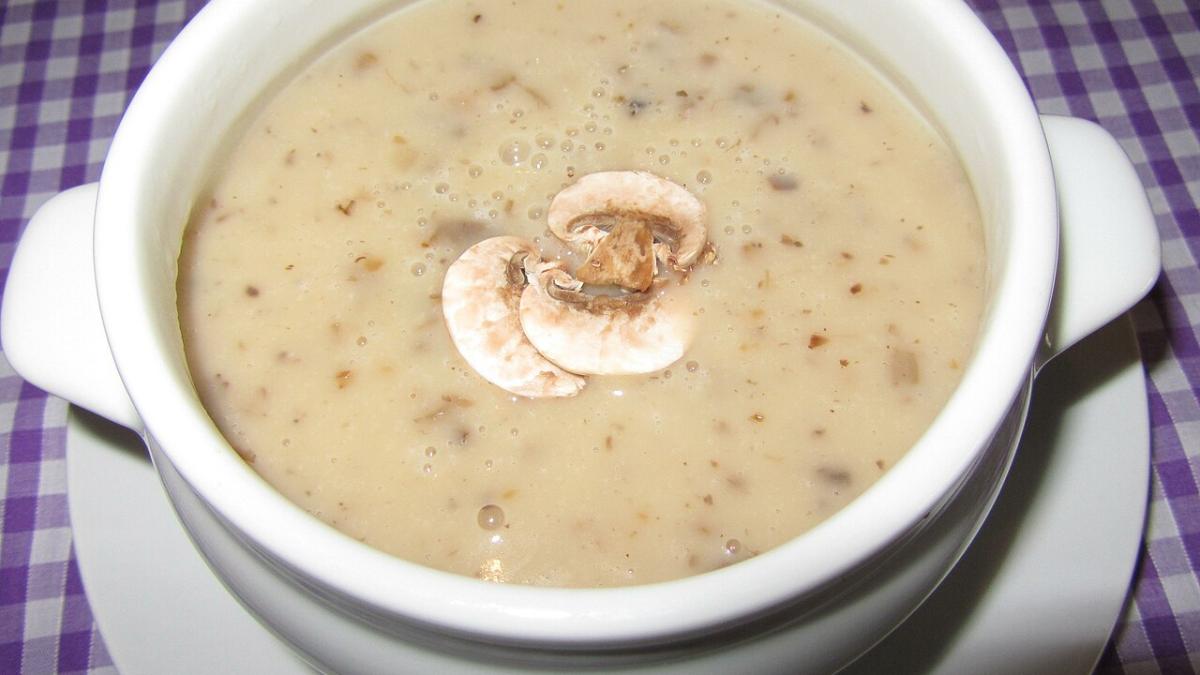 Крем-суп из грибов