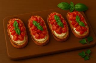 10 минут до вкуса Италии: как приготовить брускетты, от которых пахнет летом и морем