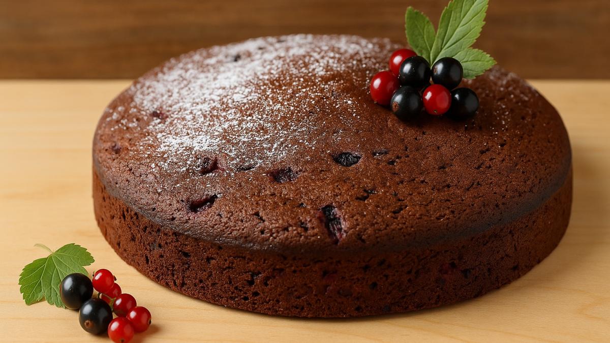 Тундровый пирог с черёмухой и смородиной Тундровый пирог с черёмухой и смородиной