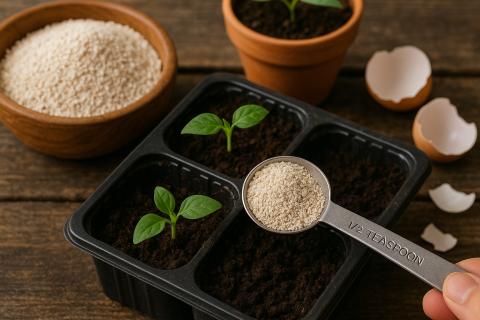 Используйте биогумус в грунте для рассады — Огород.ru