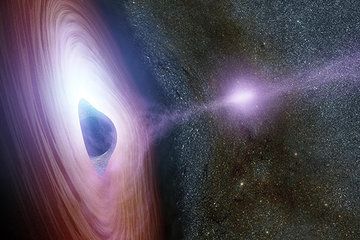 Ученые BHI гадают, можно ли через черную дыру попасть в другую Вселенную