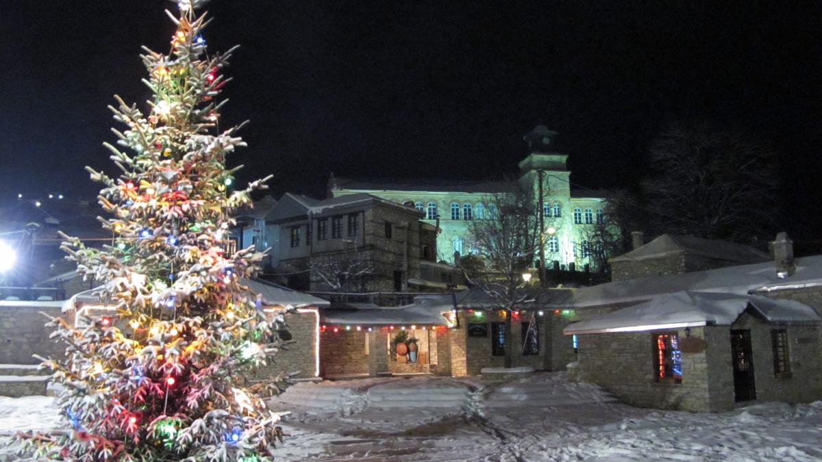 Греция зимой