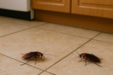 Держим оборону:  как простые меры и уборка помогают бороться с нашествием тараканов