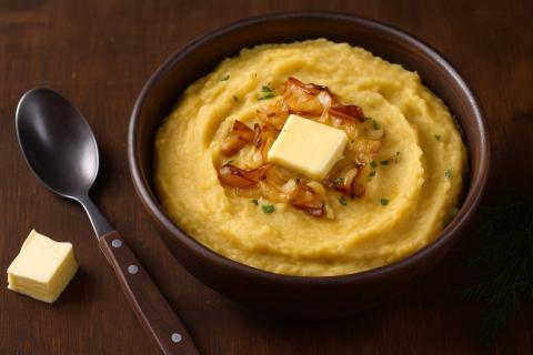 Фуд-блогеры считают гороховое пюре с луком и маслом идеальным блюдом для осенне-зимнего сезона