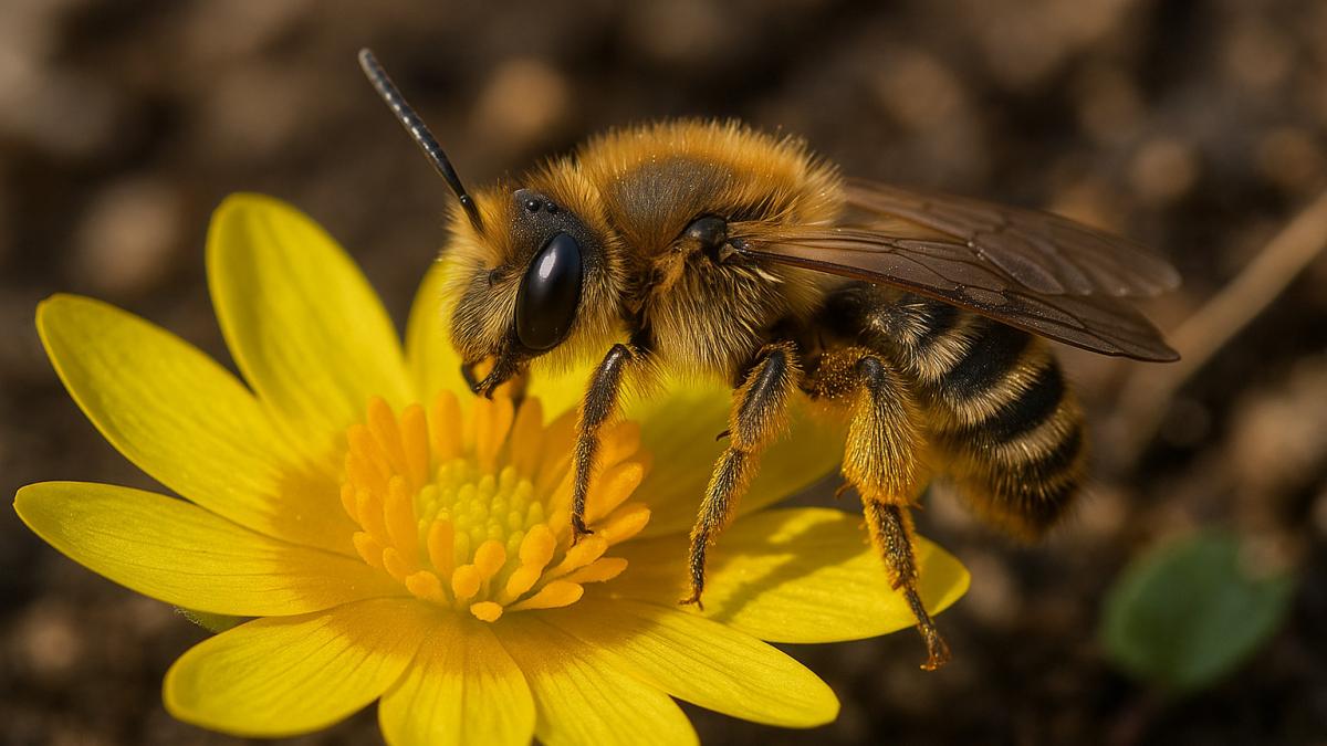 Целлофановая пчела