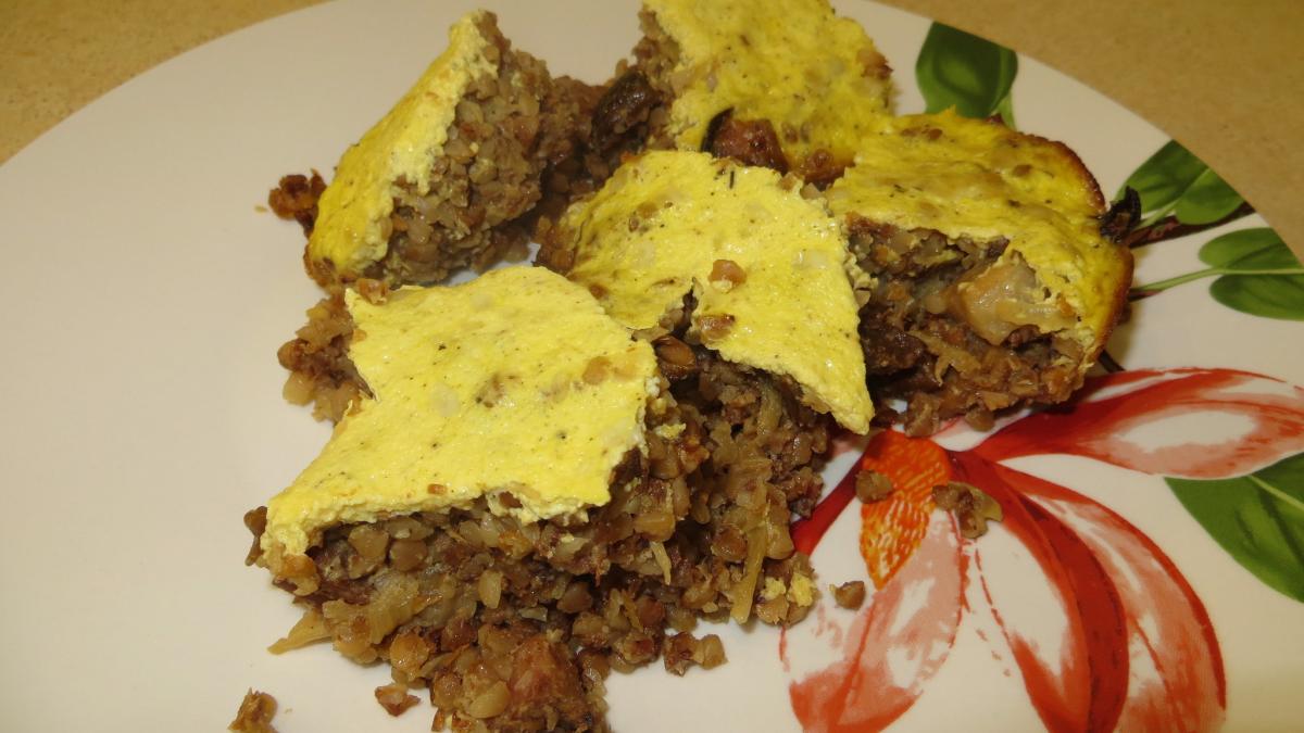 Гречка с грибами