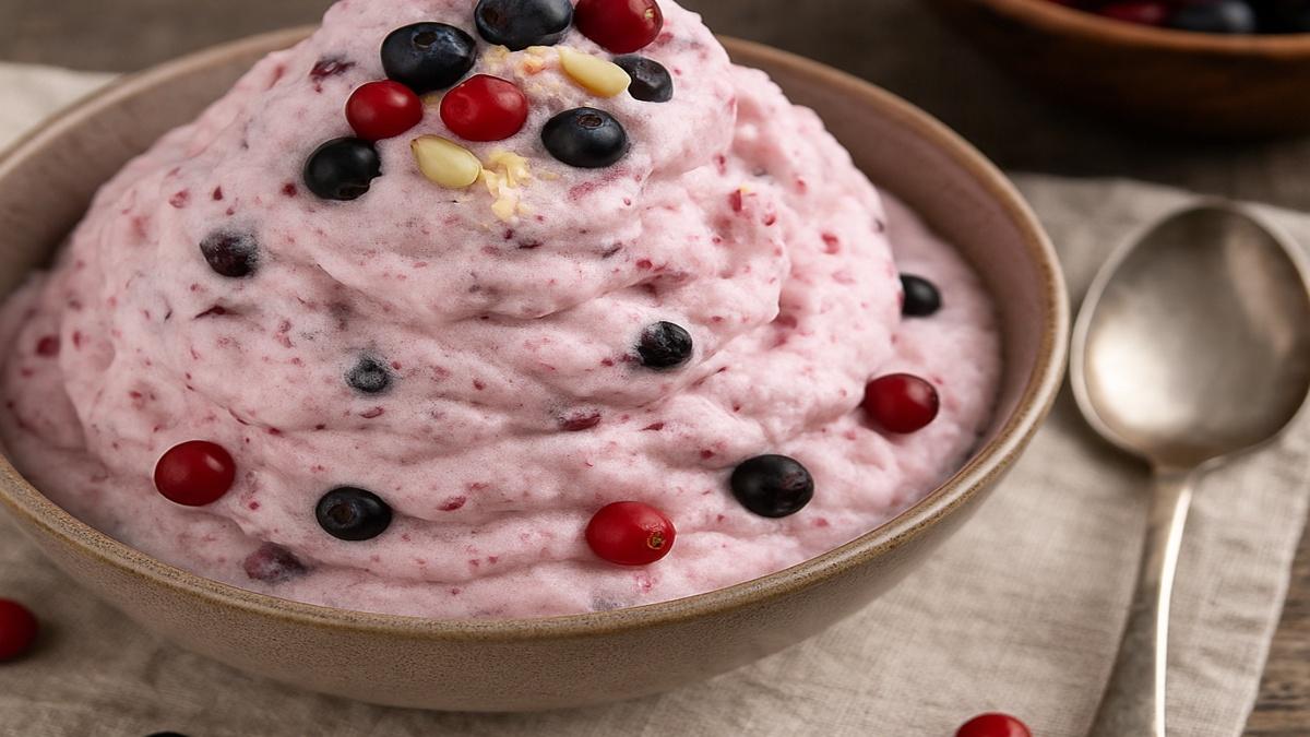 Кёрчэх — якутское мороженое с ягодами Кёрчэх — якутское мороженое с ягодами