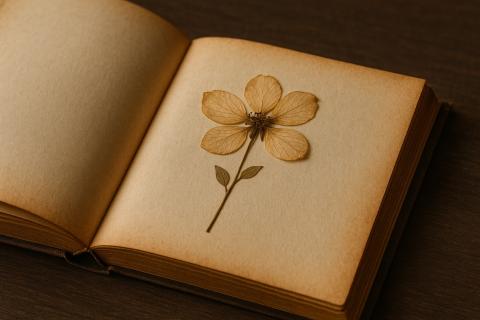 Культурологи связали традицию хранить цветы в книгах с практиками сохранения воспоминаний