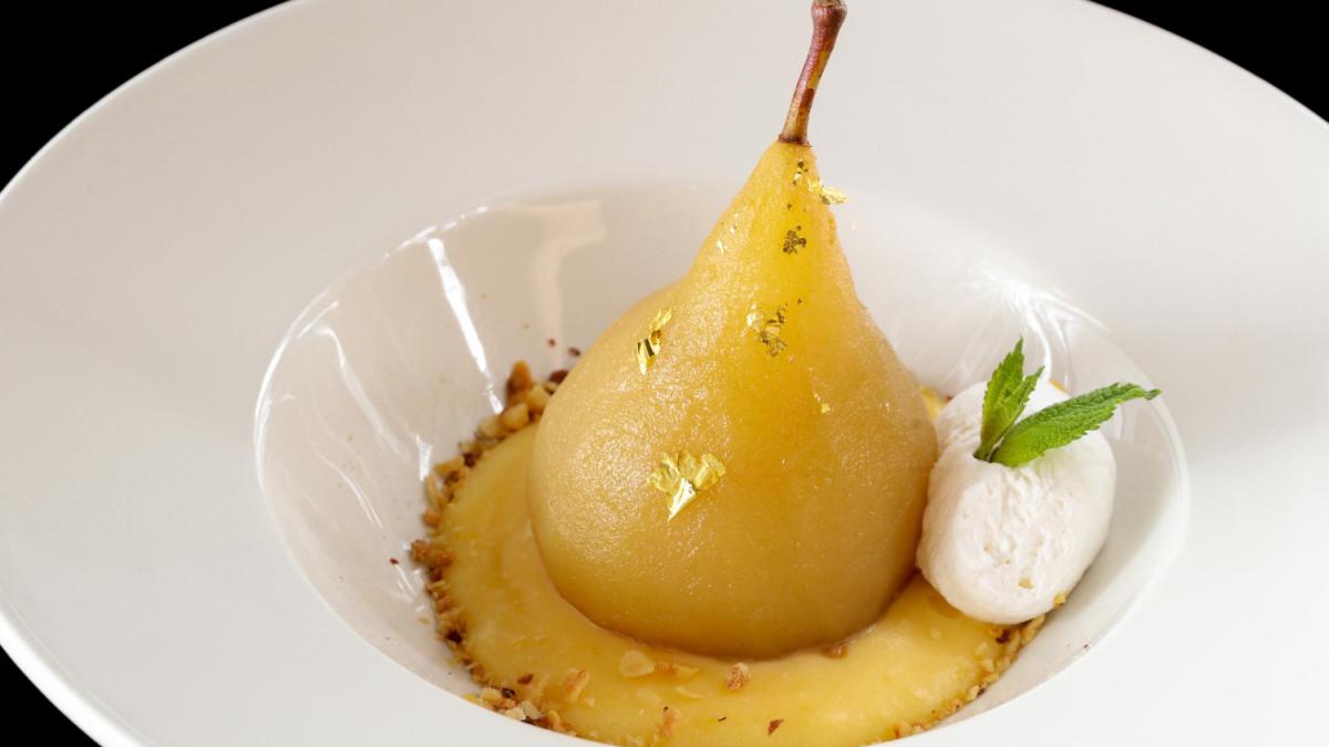 Груша со сливками
