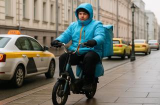 Курьеры в Москве стали зарабатывать до 20,5 тысячи в день