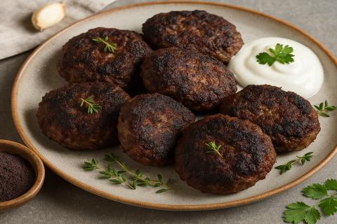 Котлеты из ягнятины с черёмухой и зирой — альтернатива классическим мясным рецептам