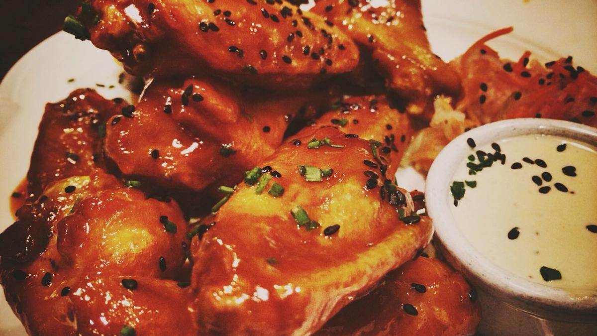 Запечённые крылышки