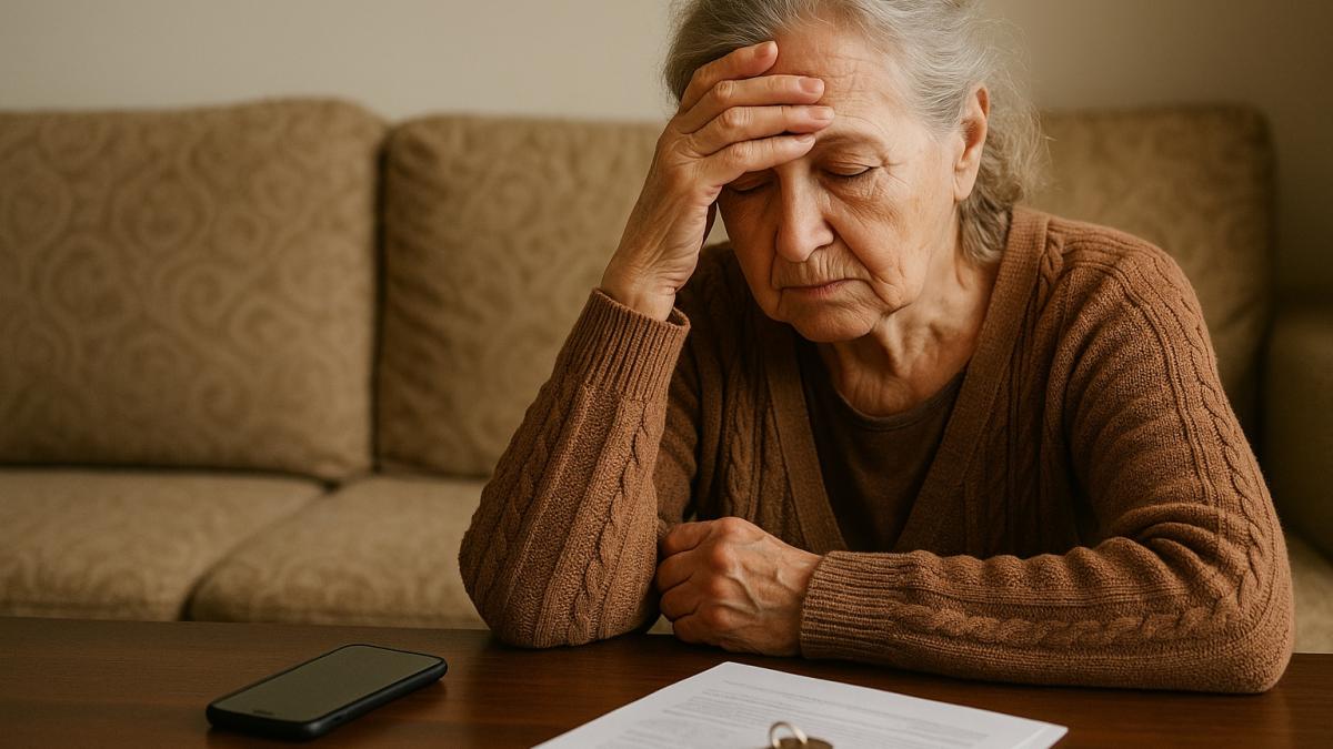 Обман пожилой женщины мошенниками