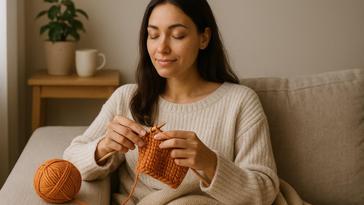 Вязание как медитация