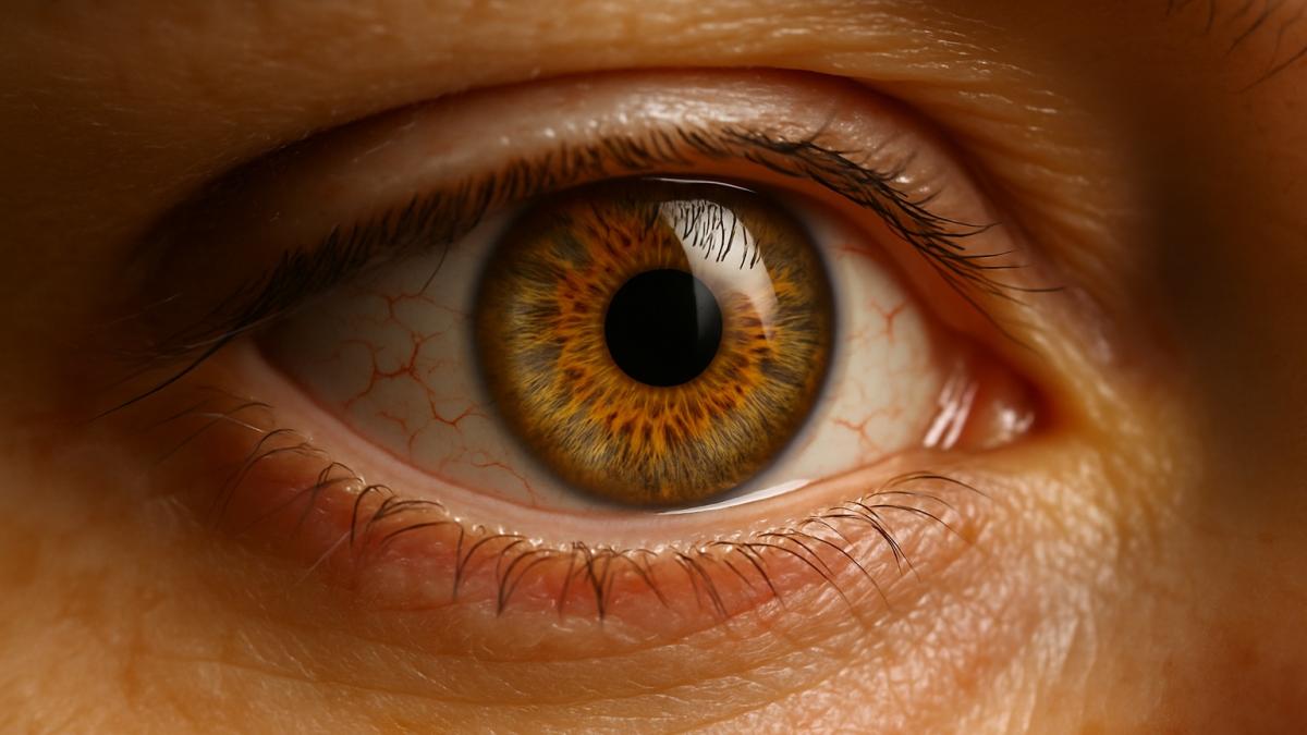 Крупный план глаза