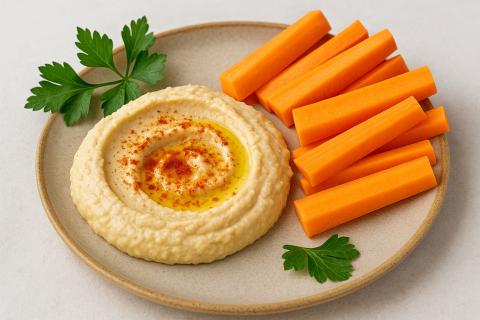 Врач-эндокринолог: хумус с морковными палочками подходит для рациона при контроле веса