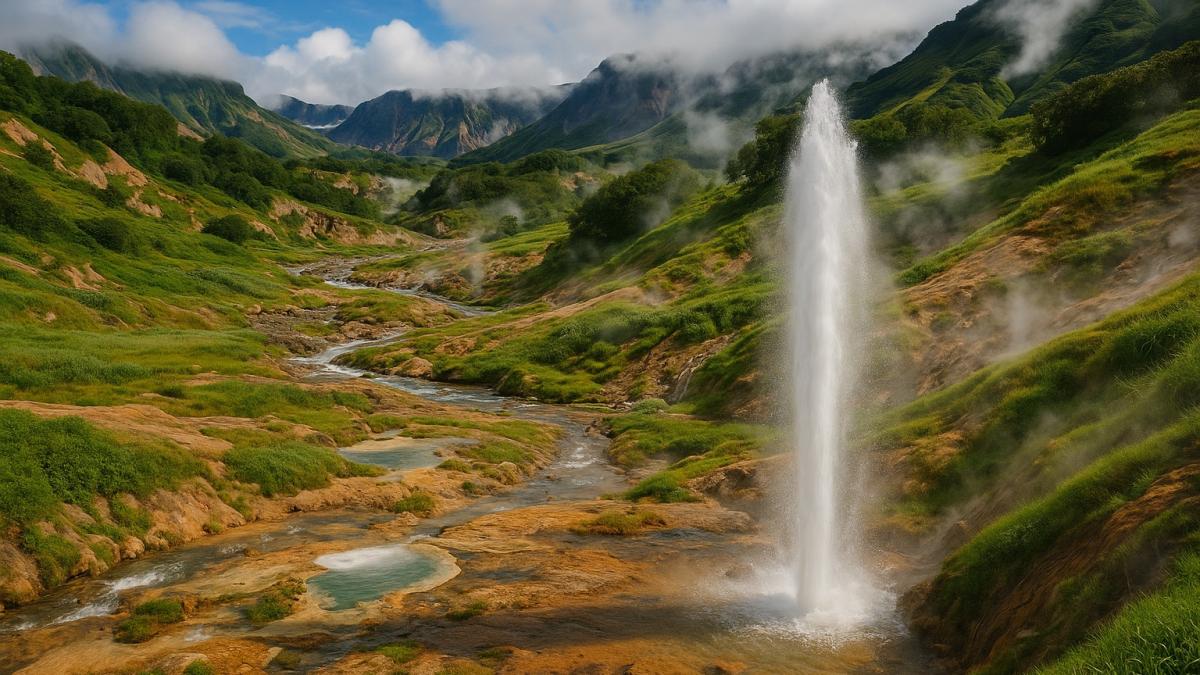 Долина гейзеров на Камчатке